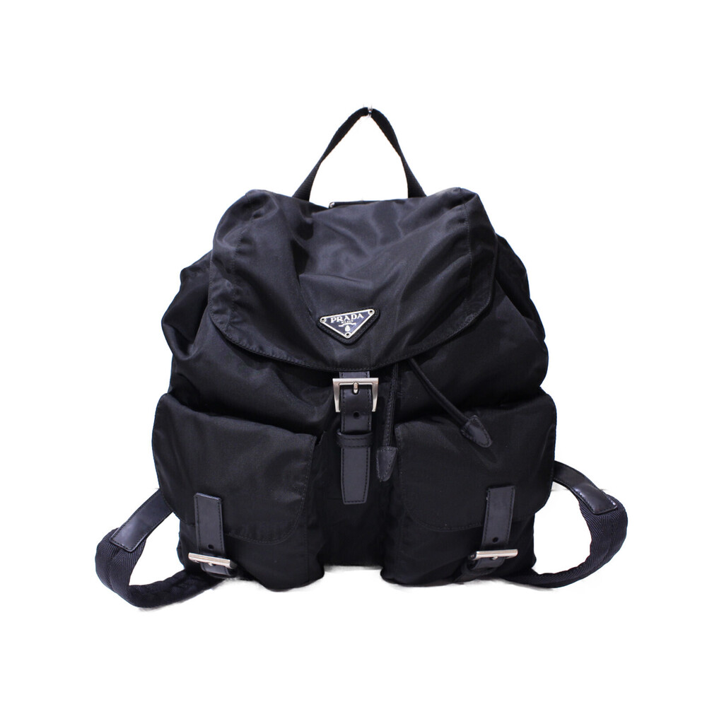 PRADA VELA Backpack Black